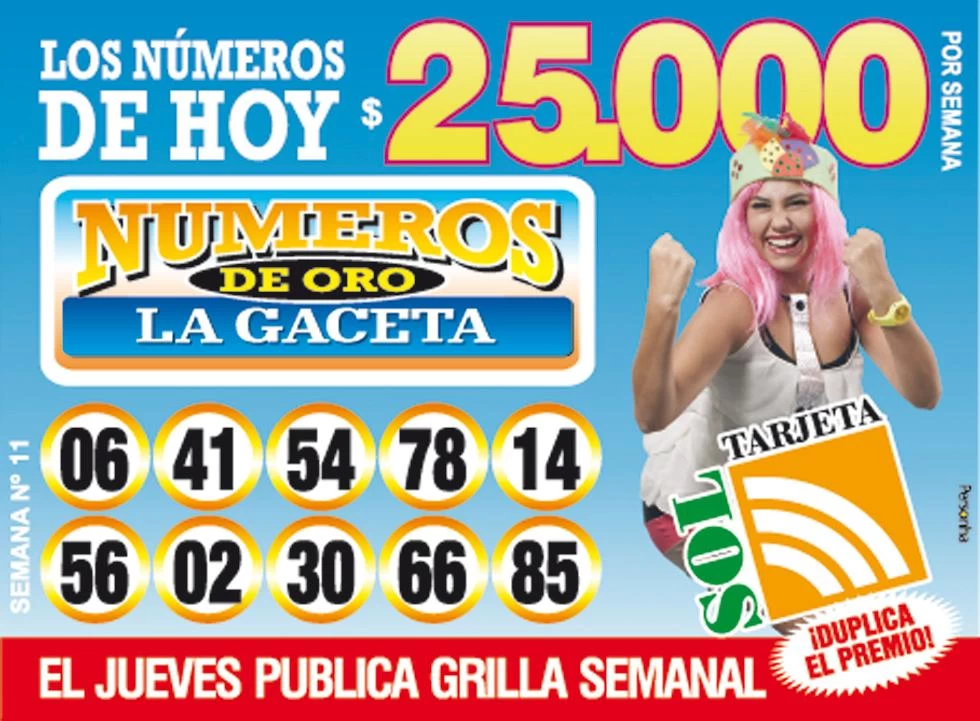 Los Números de Oro de LA GACETA