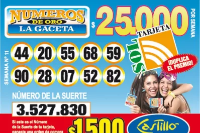 Los Números de Oro de LA GACETA