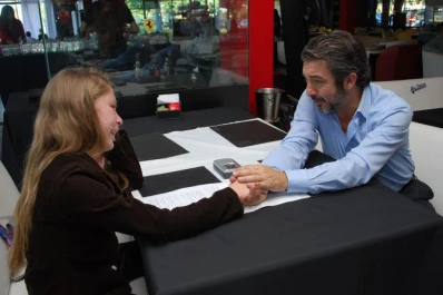 La primera gran entrevista