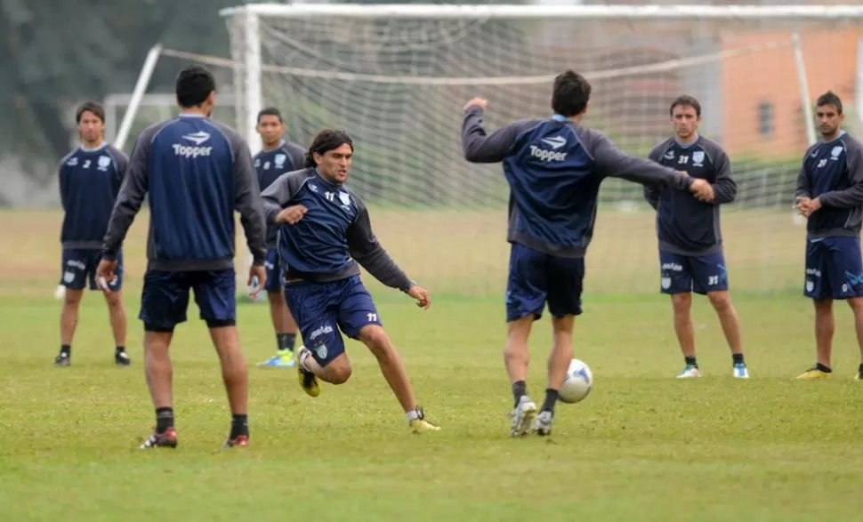 PUESTA A PUNTO. El decano necesita sumar pensando en la tabla de los promedios de la próxima temporada. ARCHIVO LA GACETA / FOTO DE ANALIA JARAMILLO
