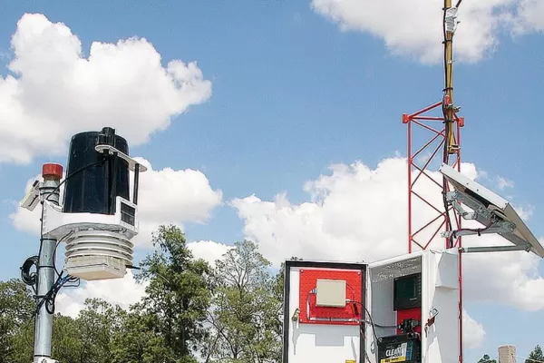 El sitio web de la Eeaoc es el único que brinda datos meteorológicos en tiempo real