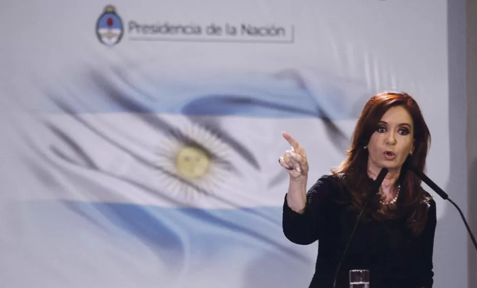 PROPUESTA OFICIAL. Cristina afirmó que el nuevo plan promueve el acceso a la primera vivienda. DyN