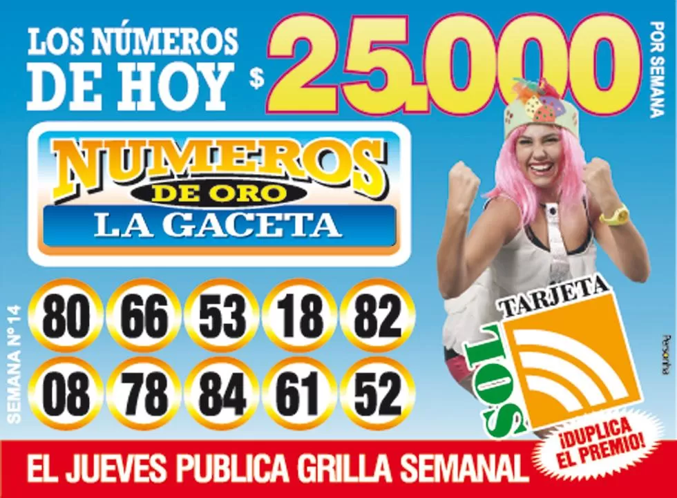 Los Números de Oro de LA GACETA