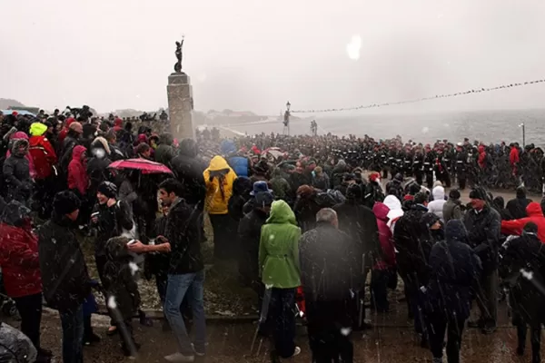 Los kelpers celebraron en Malvinas el Día de la liberación