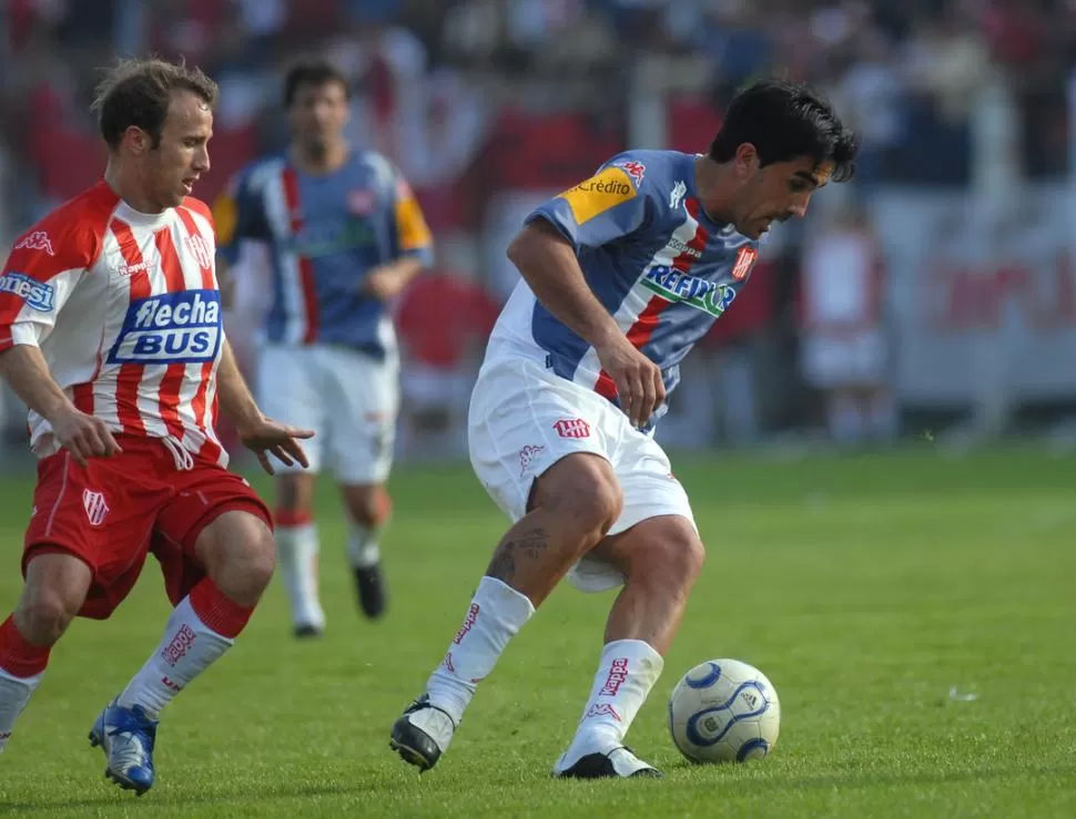 NOSTALGIA. Compodónico quiere volver a jugar junto a Gustavo Ibáñez. LA GACETA / FOTO DE FRANCO VERA