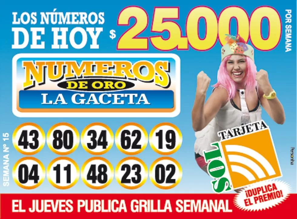 Los Números de Oro de LA GACETA