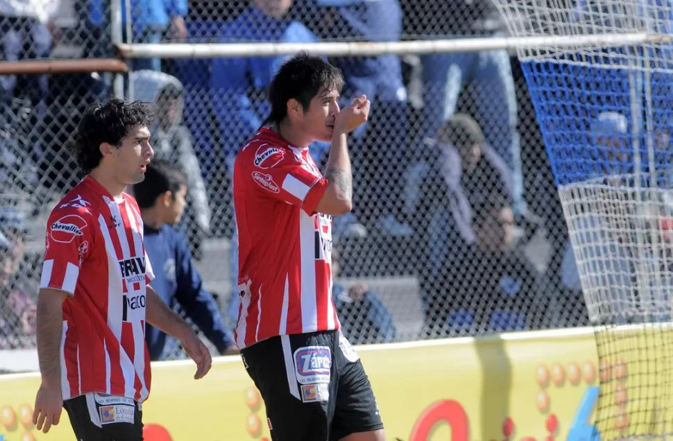 DECISIVO. Miguel Fernández convirtió goles claves en los últimos cotejos. DYN