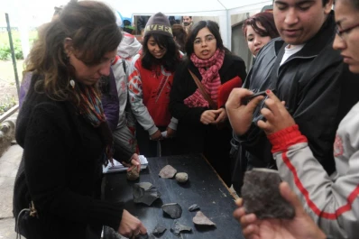 Ahora los taficeños saben cómo tallar piedras