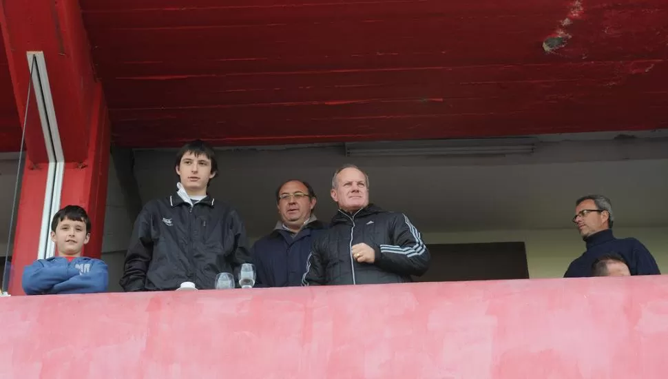 VISITA. Ramacciotti es optimista. LA GACETA / FOTO DE HéCTOR PERALTA