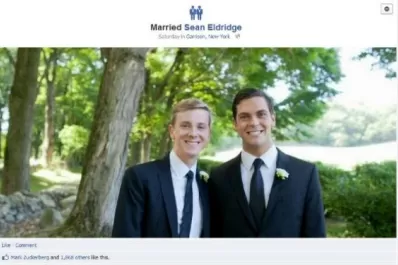 Facebook agrega íconos para matrimonios homosexuales