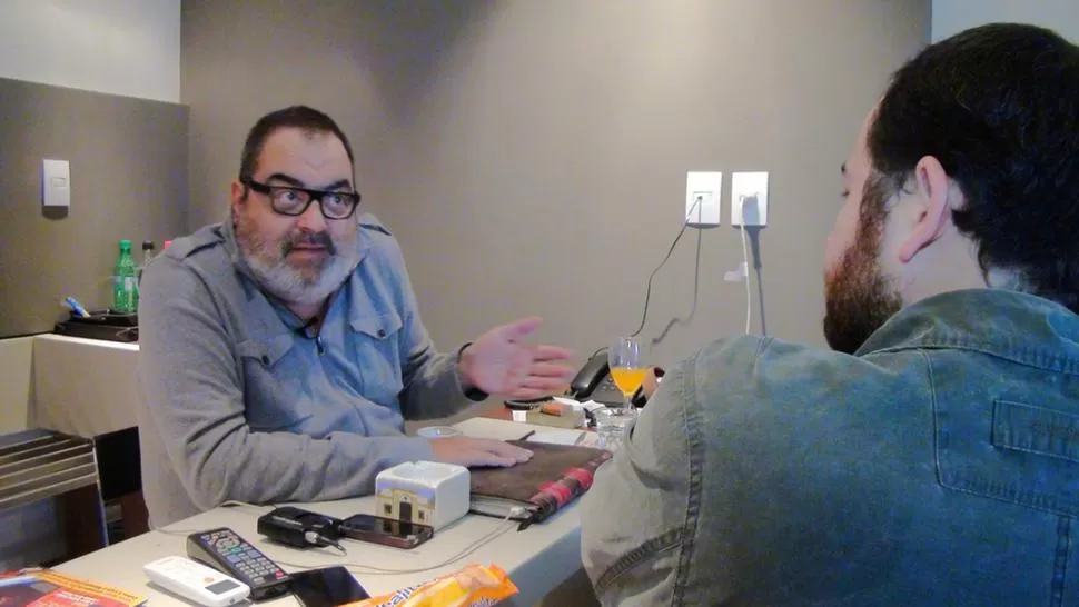 DAÑO. El conductor televisivo repudió la idea del periodismo militante. LA GACETA  / FOTO DE JOSé INESTA 