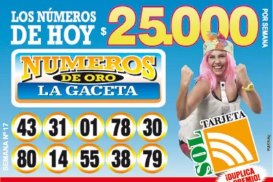 Los Números de Oro de LA GACETA
