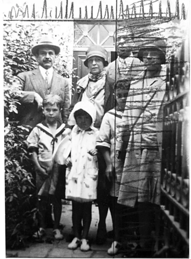 JUAN B. TERAN. El fundador de la UNT con su esposa y dos de sus hijos, en la época de La salud de la América Española. LA GACETA / ARCHIVO