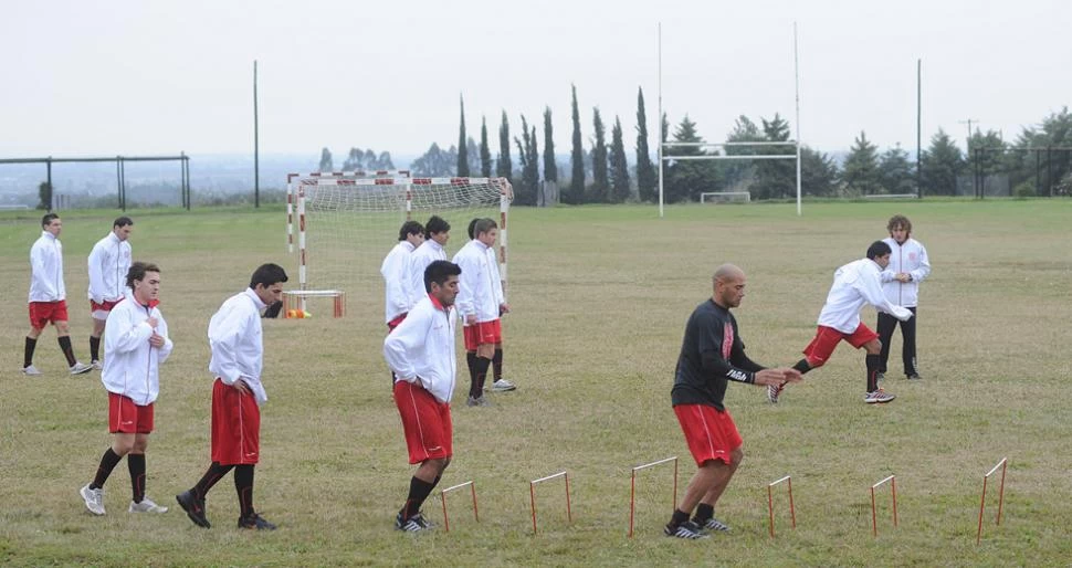 EN MARCHA. El santo ya se prepara para el inicio de la temporada. LA GACETA / HECTOR PERALTA