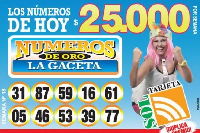 Los Números de Oro de LA GACETA