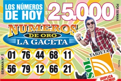 Los Números de Oro de LA GACETA