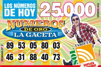 Los Números de Oro de LA GACETA