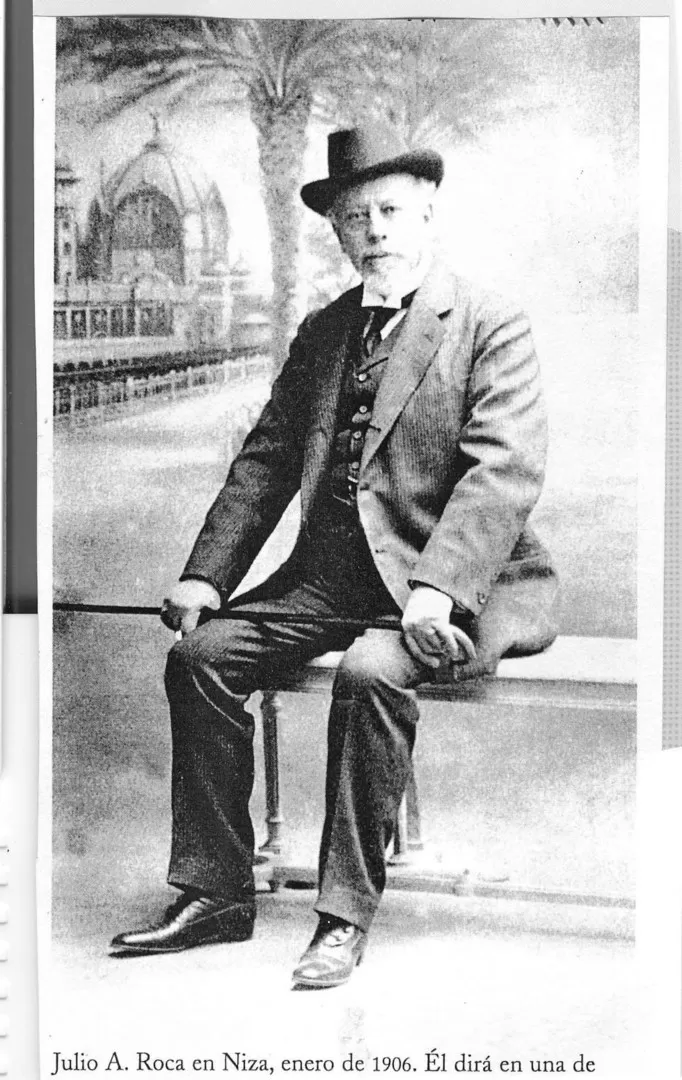 JULIO ARGENTINO ROCA. El dos veces presidente tucumano fotografiado en enero de 1906. LA GACETA / ARCHIVO 