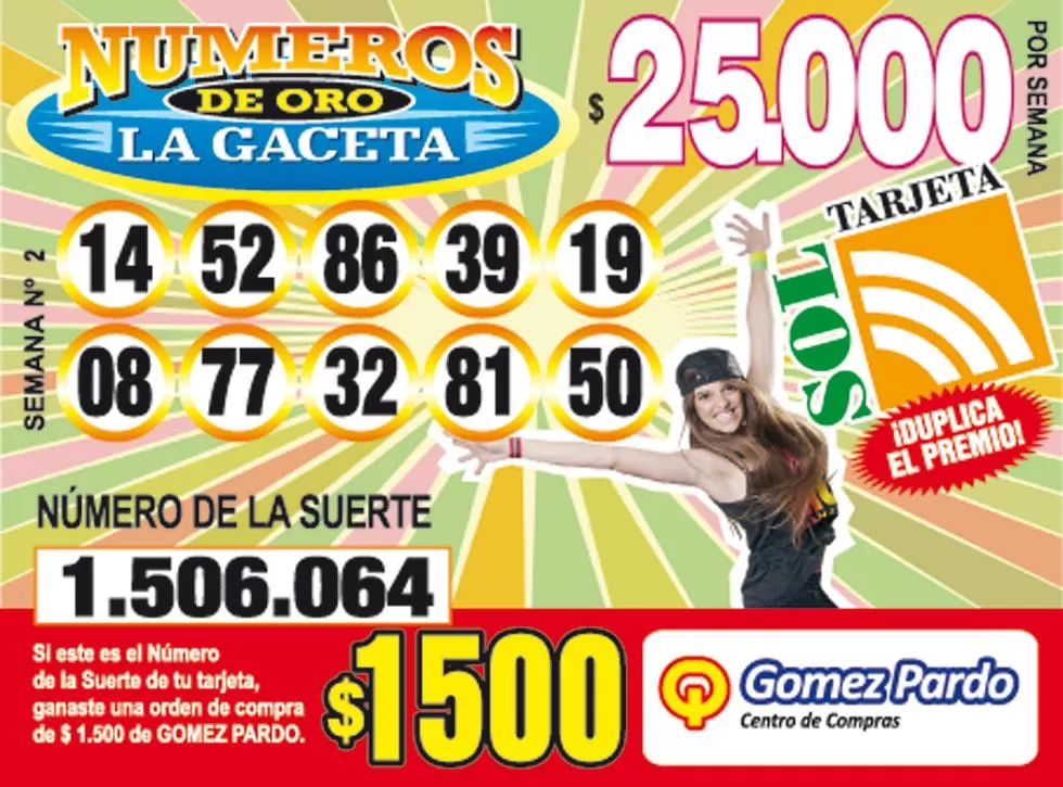 Los Números de Oro de LA GACETA