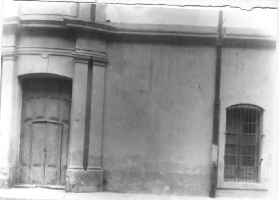 CASA DE AMBROSIO FUNES. Residencia, en Córdoba, del destinatario de la inquieta carta de Villafañe. LA GACETA / ARCHIVO