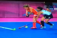 Scarone recibió un palazo y se retiró sangrando