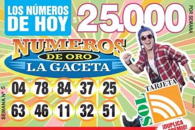 Los Números de Oro de LA GACETA