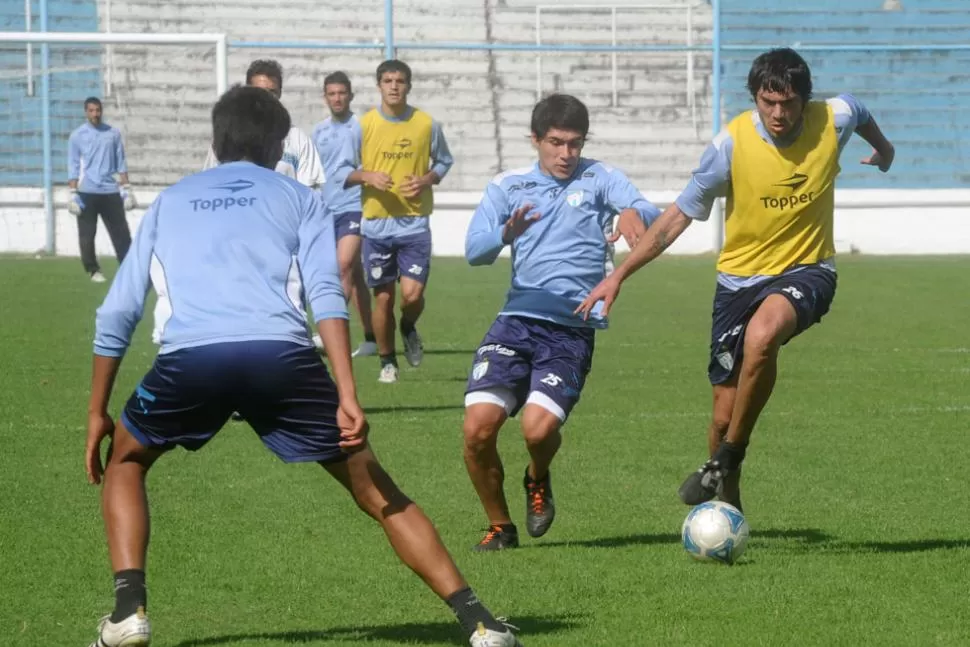 EN FORMA. El Flaco se pone a punto y espera poder debutar en Florencio Varela. LA GACETA / ANTONIO FERRONI