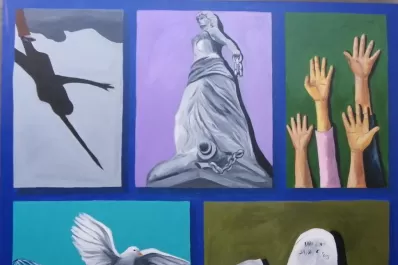 Pinturas de Castro y de Ale dan cuenta de la condición humana