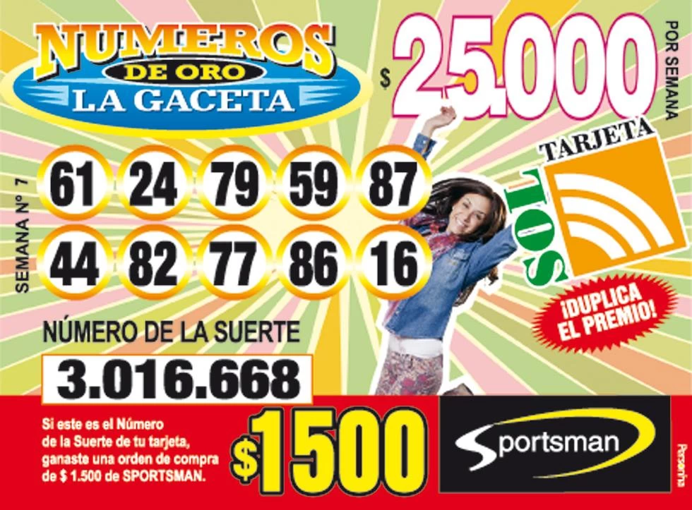 Los Números de Oro de LA GACETA