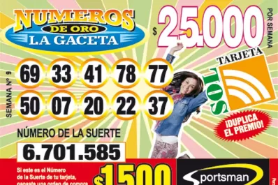 Los Números de Oro de LA GACETA