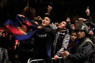 Apedrearon el colectivo de la Selección