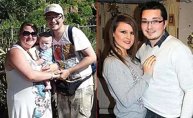 EL ANTES Y DESPUES. El esfuerzo valió la pena. FOTO TOMADA DE THESUN.CO.UK