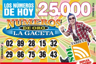 Los Números de Oro de LA GACETA