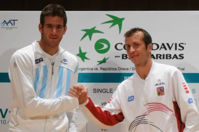 Del Potro: la clave para ganarle a Stepanek es ser muy agresivo