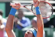 Del Potro no falla; Mónaco casi da
 la sorpresa y la serie sigue abierta