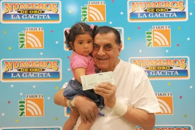 Cobró el premio, arreglará la casa y hará un asado familiar