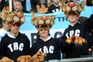 Una fiesta se instaló en La Plata con Los Pumas