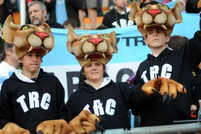 Una fiesta se instaló en La Plata con Los Pumas