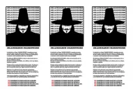 Anonymous propone un marzo negro en apoyo a Megaupload