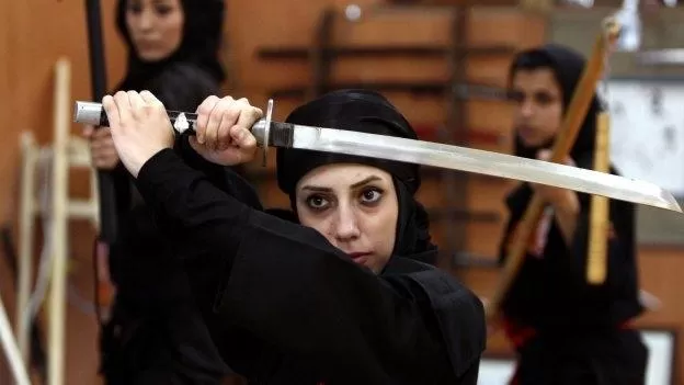 CONFLICTO. Sigue la polémica por el informe de Reuters sobre las mujeres ninjas de Irán. FOTO TOMADA DE CNN