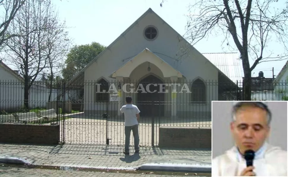 CONMOCION. Los fieles de la capilla de Monteros en donde realizaba su actividad el sacerdote aún no salen de su asombro. ARCHIVO LA GACETA