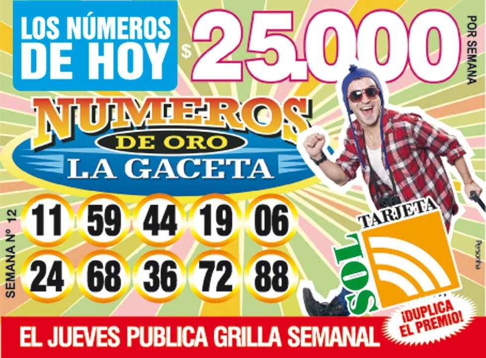 Los Números de Oro de LA GACETA