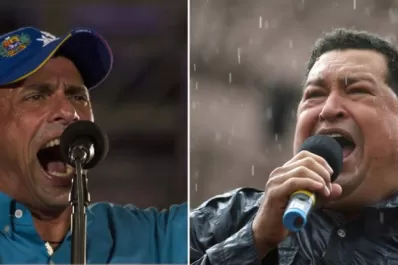 Chávez y Capriles cierran la campaña con multitudinarios actos en Venezuela