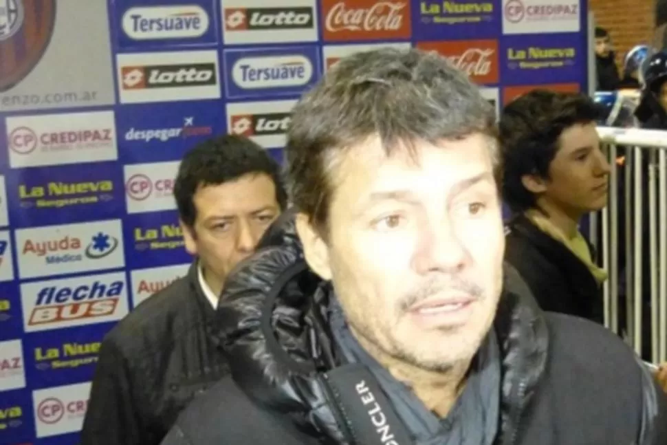 OPTIMISTA. Tinelli respaldó a los jugadores y confía en lo avances. FOTO TOMADA DE INFOBAE.COM.AR