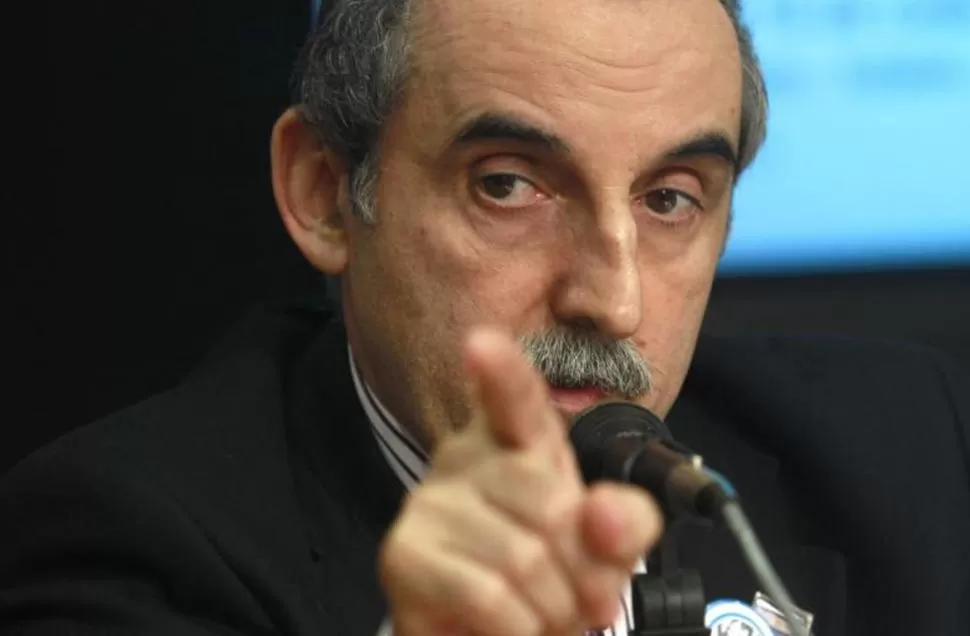 SIN DOBLECES. Moreno dijo no creer en las cifras que dan a conocer algunas consultoras. DYN