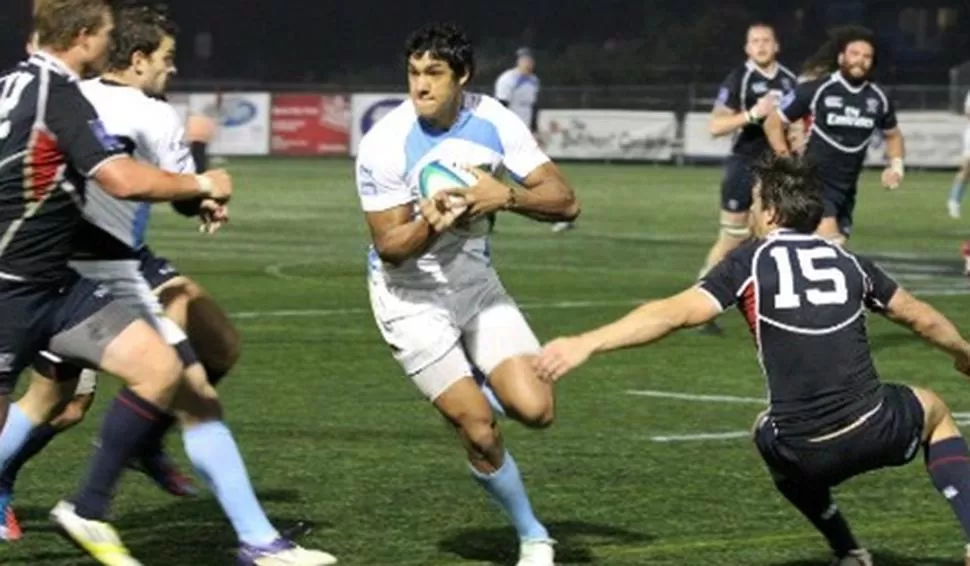 ACOSTUMBRADOS. Los Jaguares ganaron su tercer Americas Rugby Championship. FOTO TOMADA DE UAR.COM.AR