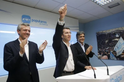 Los comicios de Galicia le devolvieron la sonrisa a Rajoy
