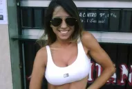 Cinthia Fernández, a los golpes con un hincha de Huracán