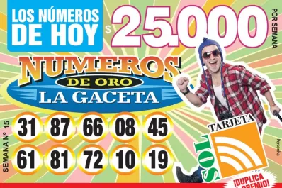 Los Números de Oro de LA GACETA