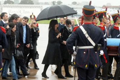 Cristina viajó a Río Gallegos para rendir homenaje a Kirchner